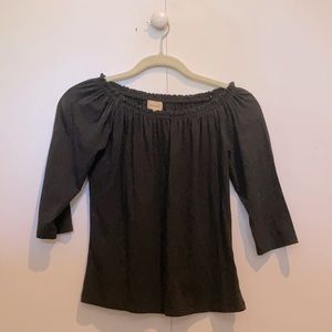 Women’s Size Small Ella Moss Top Black